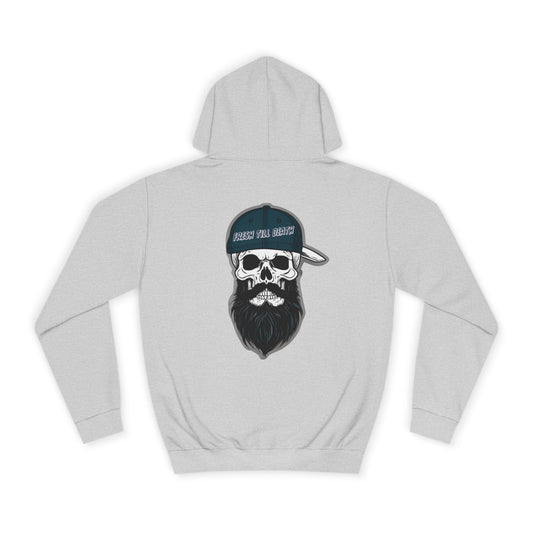 'FRESH TILL DEATH' - Punkin' - UNISEX COLLEGE HOODIE