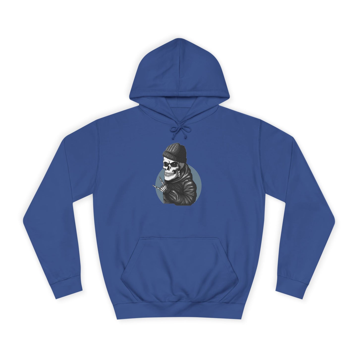 Skull Unisex College Hoodie - Streetwear Casual Style