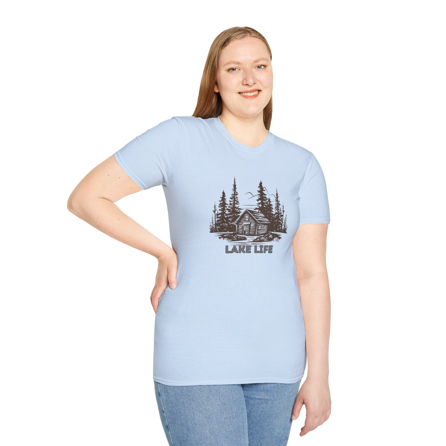 'HAHN' - LAKE LIFE - UNISEX SOFTSTYLE TEE
