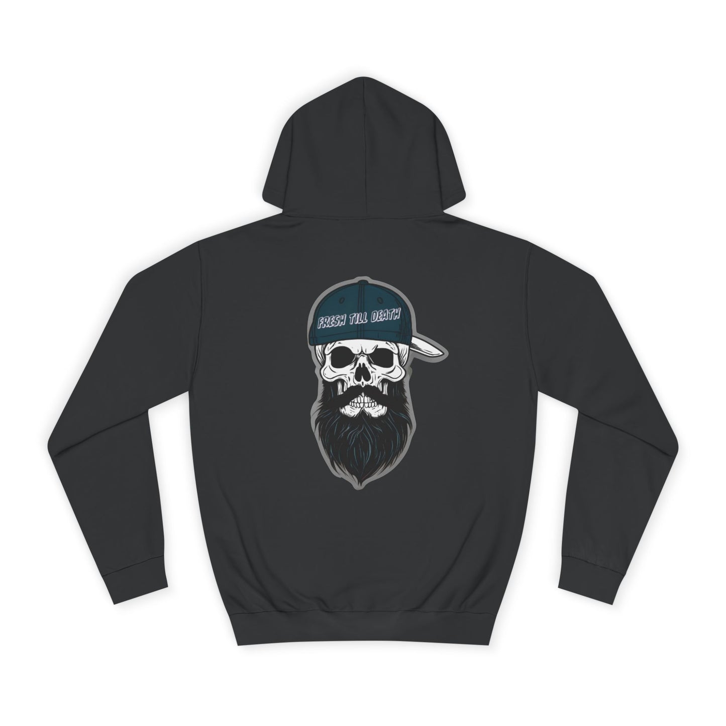 'FRESH TILL DEATH' - Punkin' - UNISEX COLLEGE HOODIE