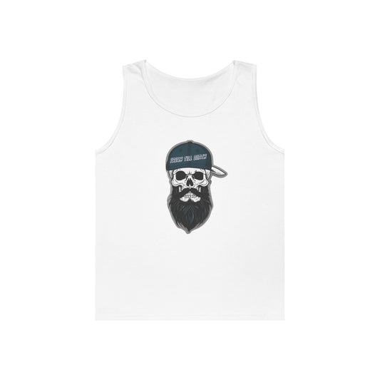 'FRESH TILL DEATH' PUNKIN' - UNISEX HEAVY COTTON TANK TOP
