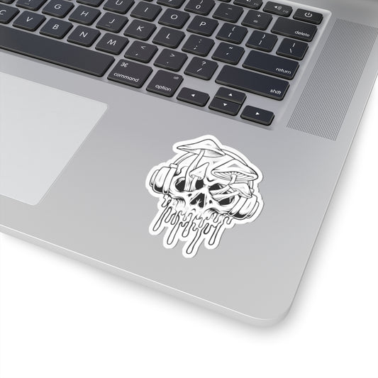 'HAHN DESIGNS' SKULL - STICKER