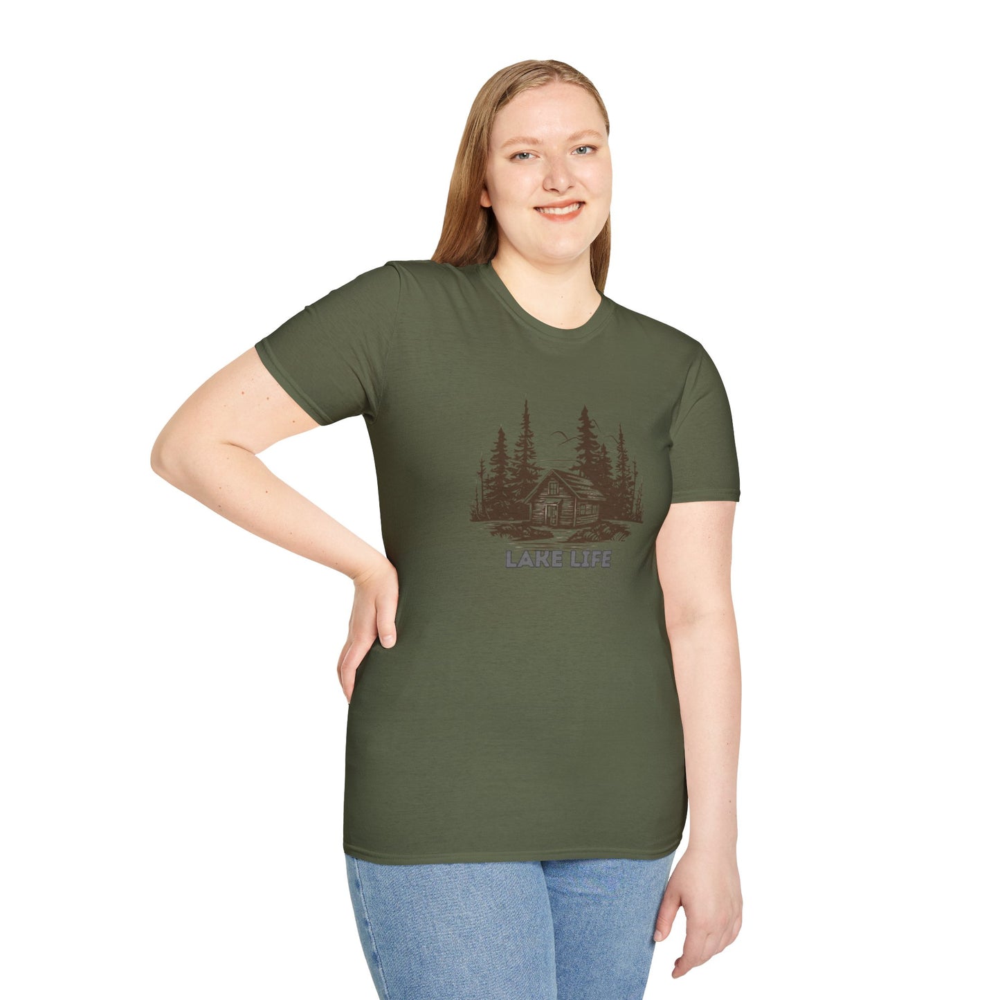 'HAHN' - LAKE LIFE - UNISEX SOFTSTYLE TEE