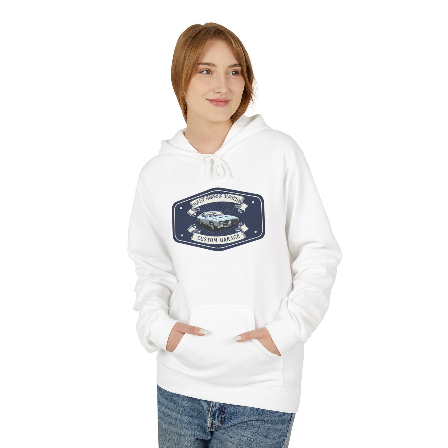 HAHN Custom Garage Fleece Hoodie - Unisex Midweight Comfortwear