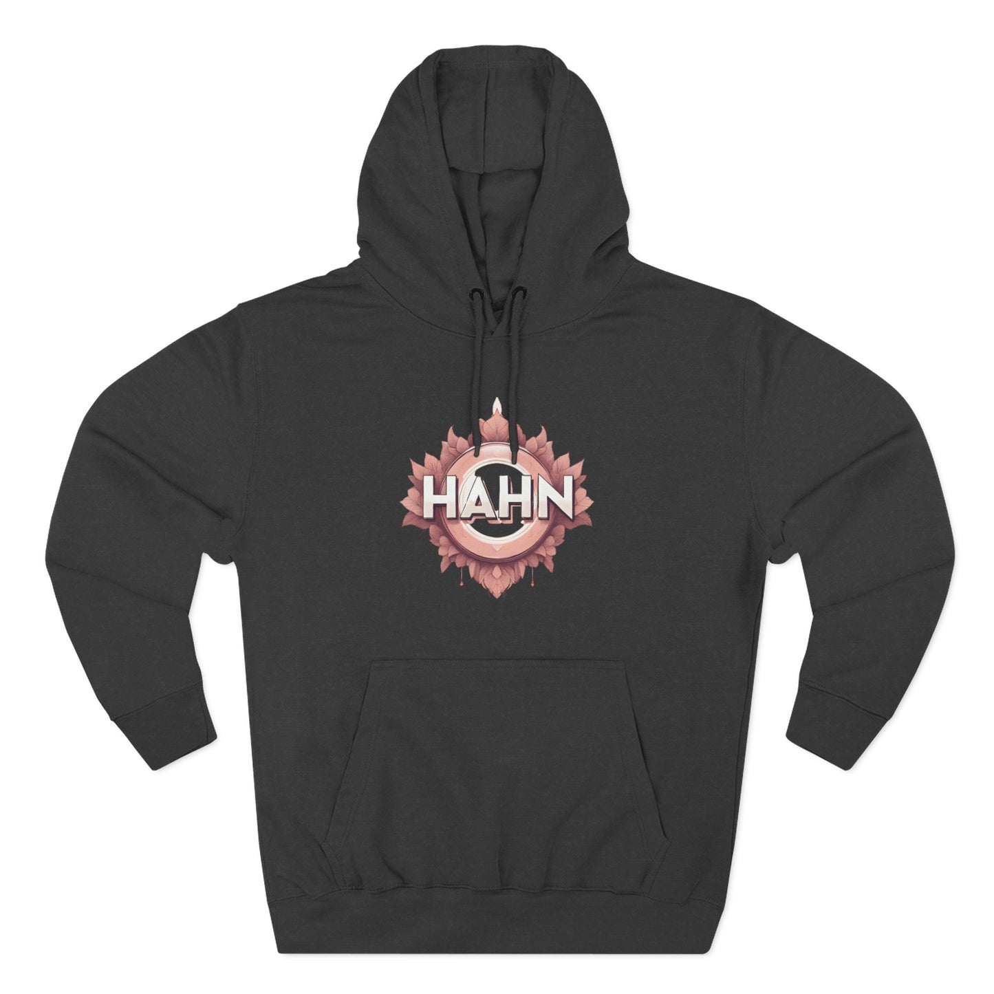 'HAHN' - WOMENS THREE PANEL FLEECE HOODIE