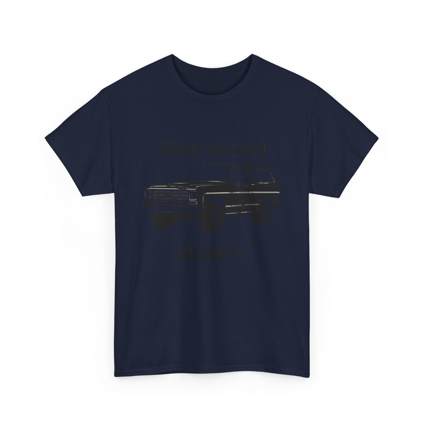 Half Assed Unisex Heavy Cotton Tee - Stylish and Casual T-Shirt