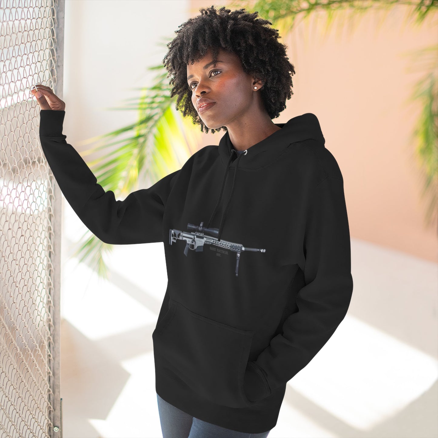 'HAHN TACTICAL DIV.' - BMG - THREE PANEL FLEECE HOODIE