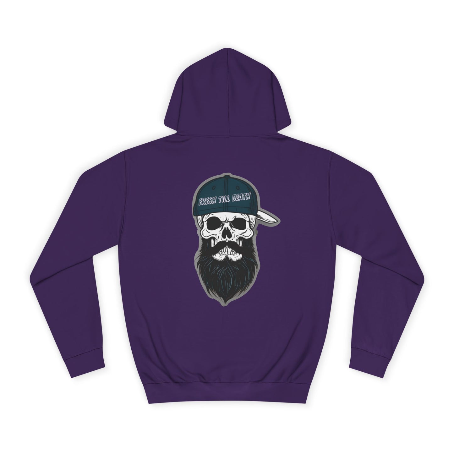'FRESH TILL DEATH' - Punkin' - UNISEX COLLEGE HOODIE