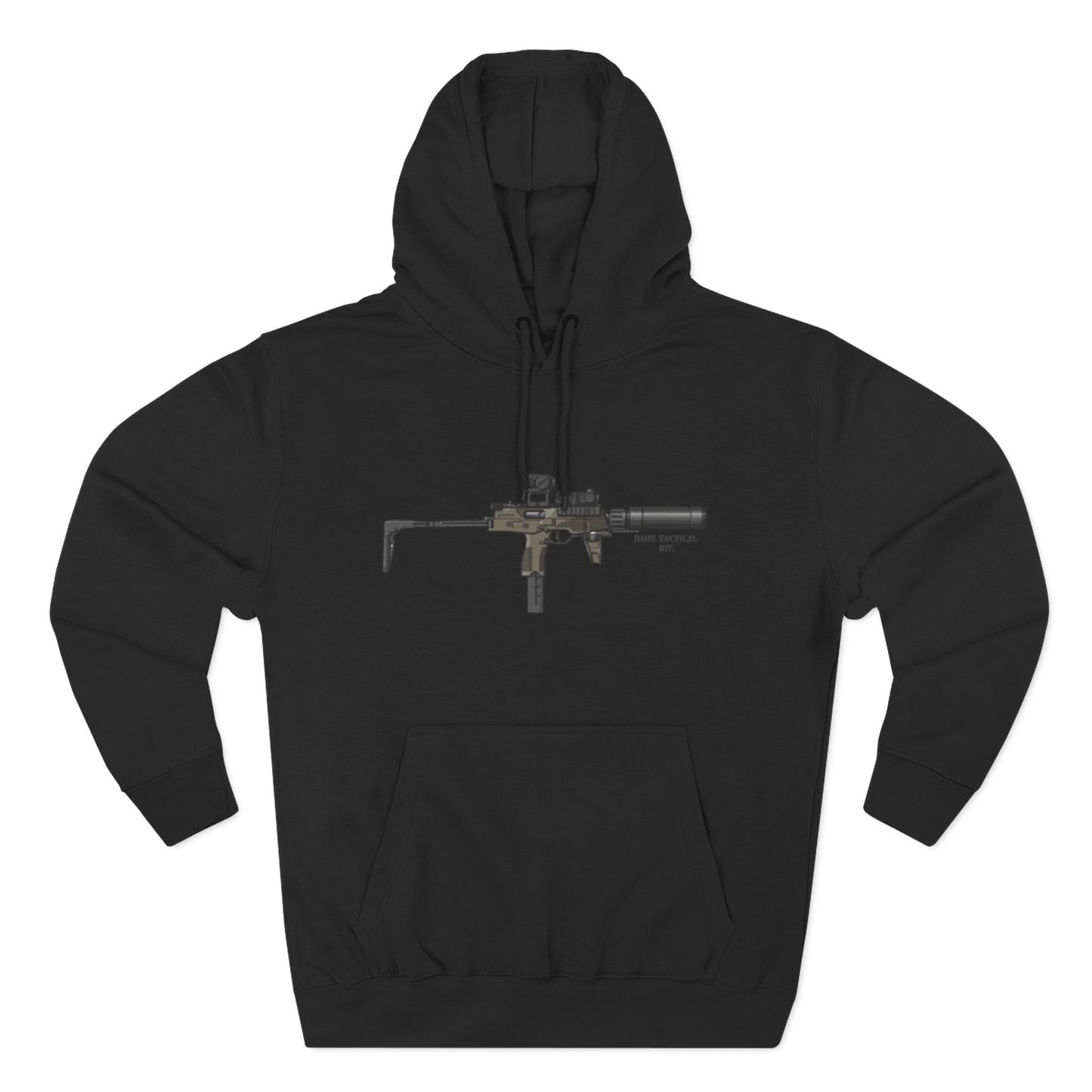 'HAHN TACTICAL DIV.' - MP9 - THREE PANEL FLEECE HOODIE