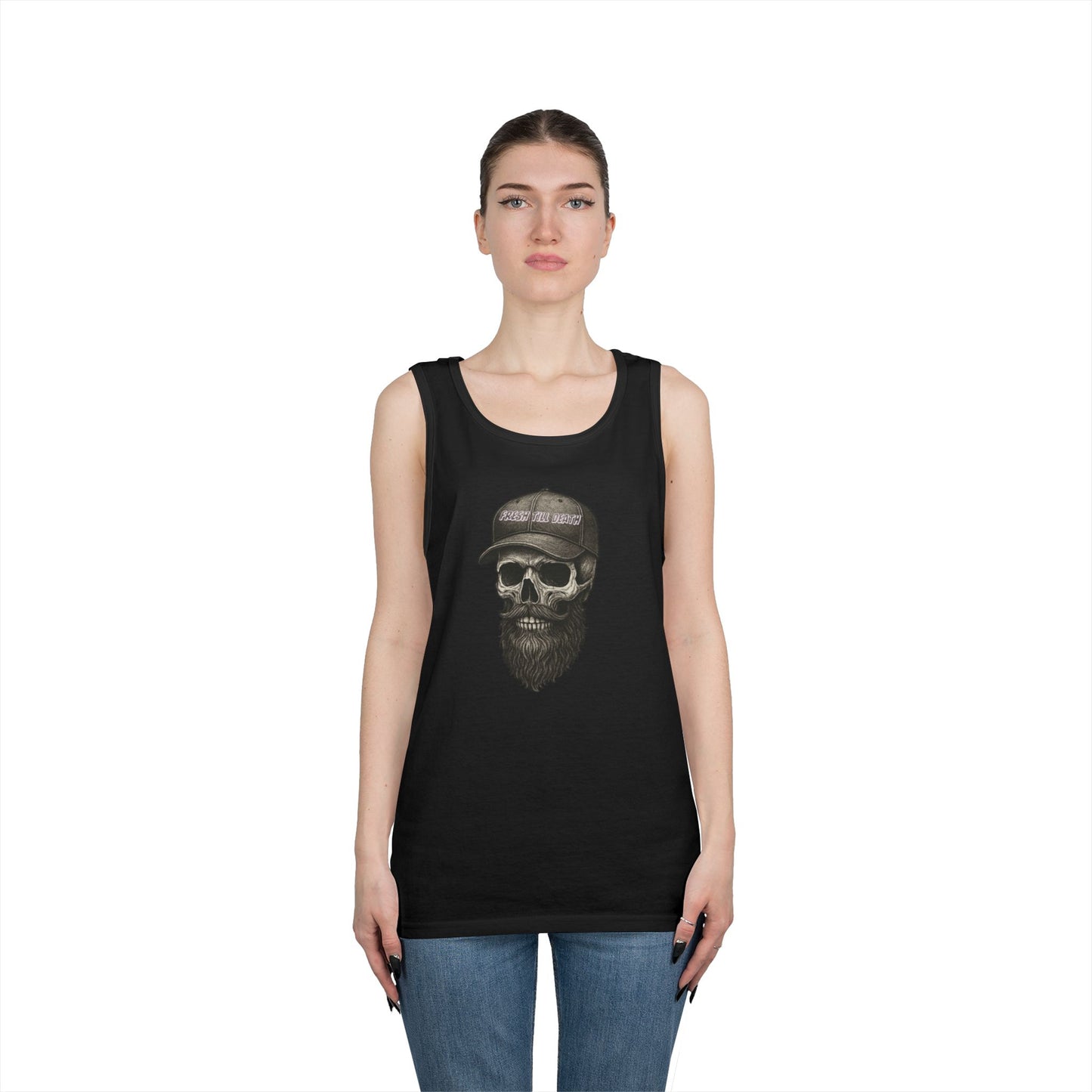 'FRESH TILL DEATH' RENEGADE - UNISEX HEAVY COTTON TANK TOP
