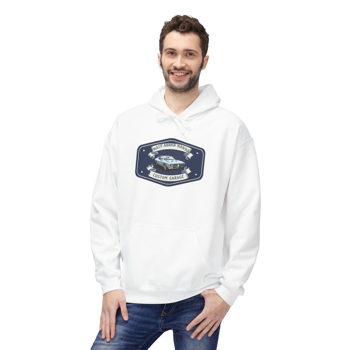 HAHN Custom Garage Fleece Hoodie - Unisex Midweight Comfortwear