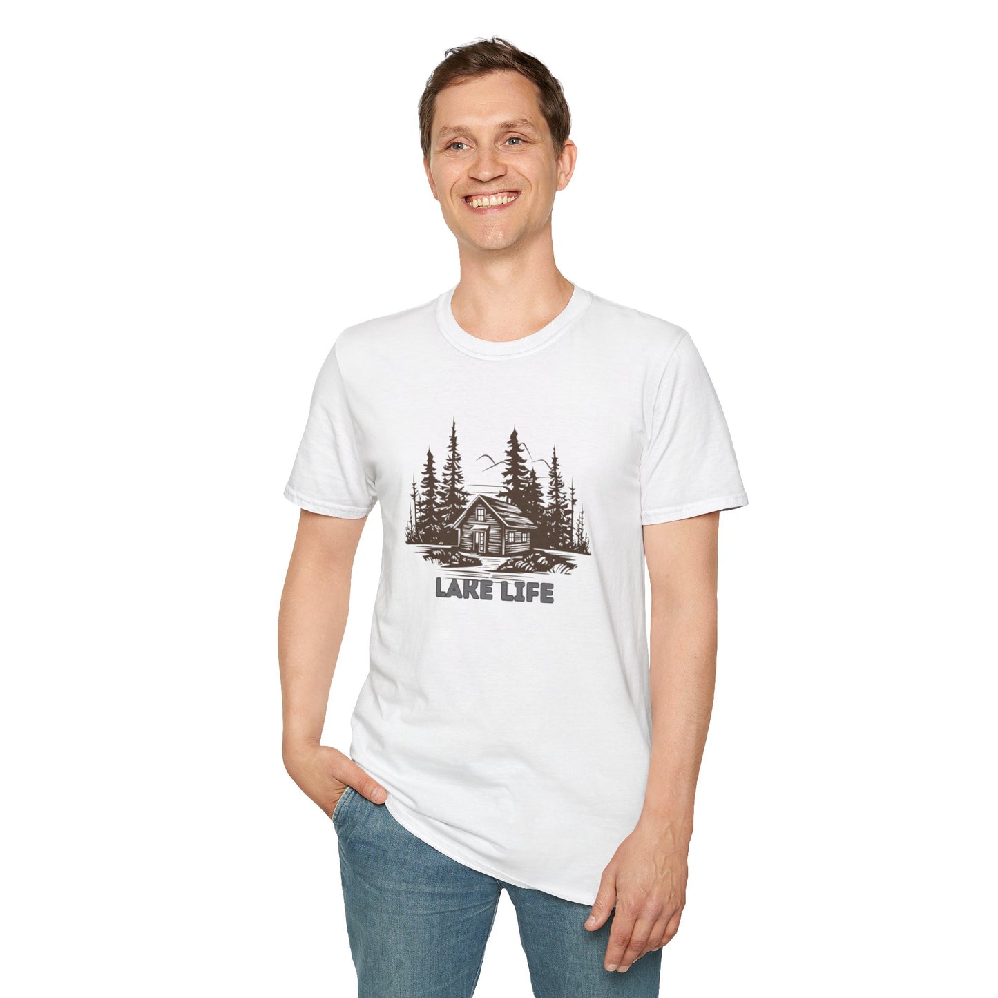 'HAHN' - LAKE LIFE - UNISEX SOFTSTYLE TEE