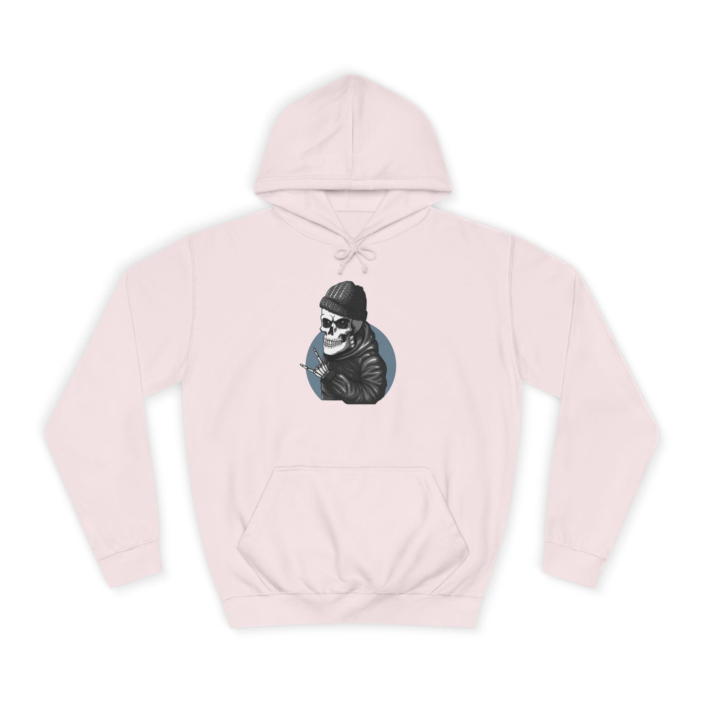 Skull Unisex College Hoodie - Streetwear Casual Style