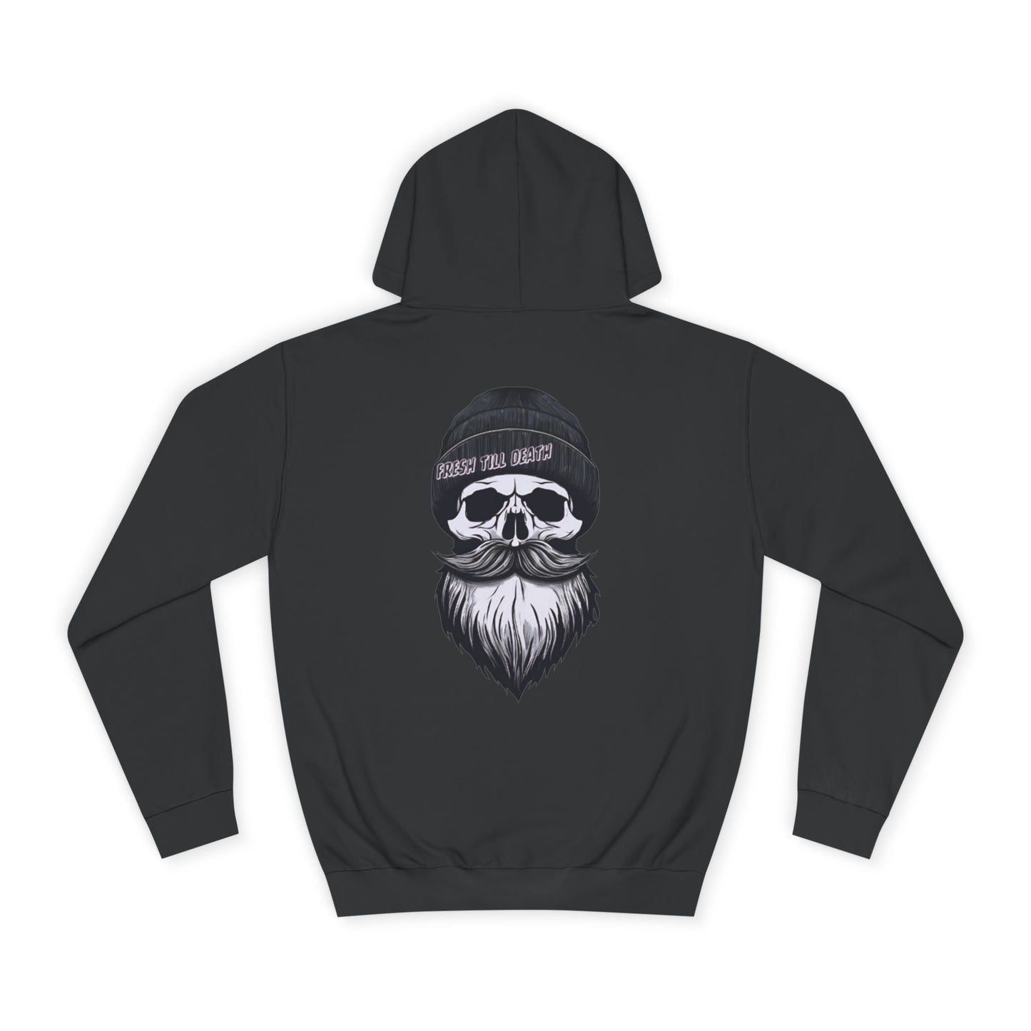 'FRESH TILL DEATH' - Hipster - UNISEX COLLEGE HOODIE