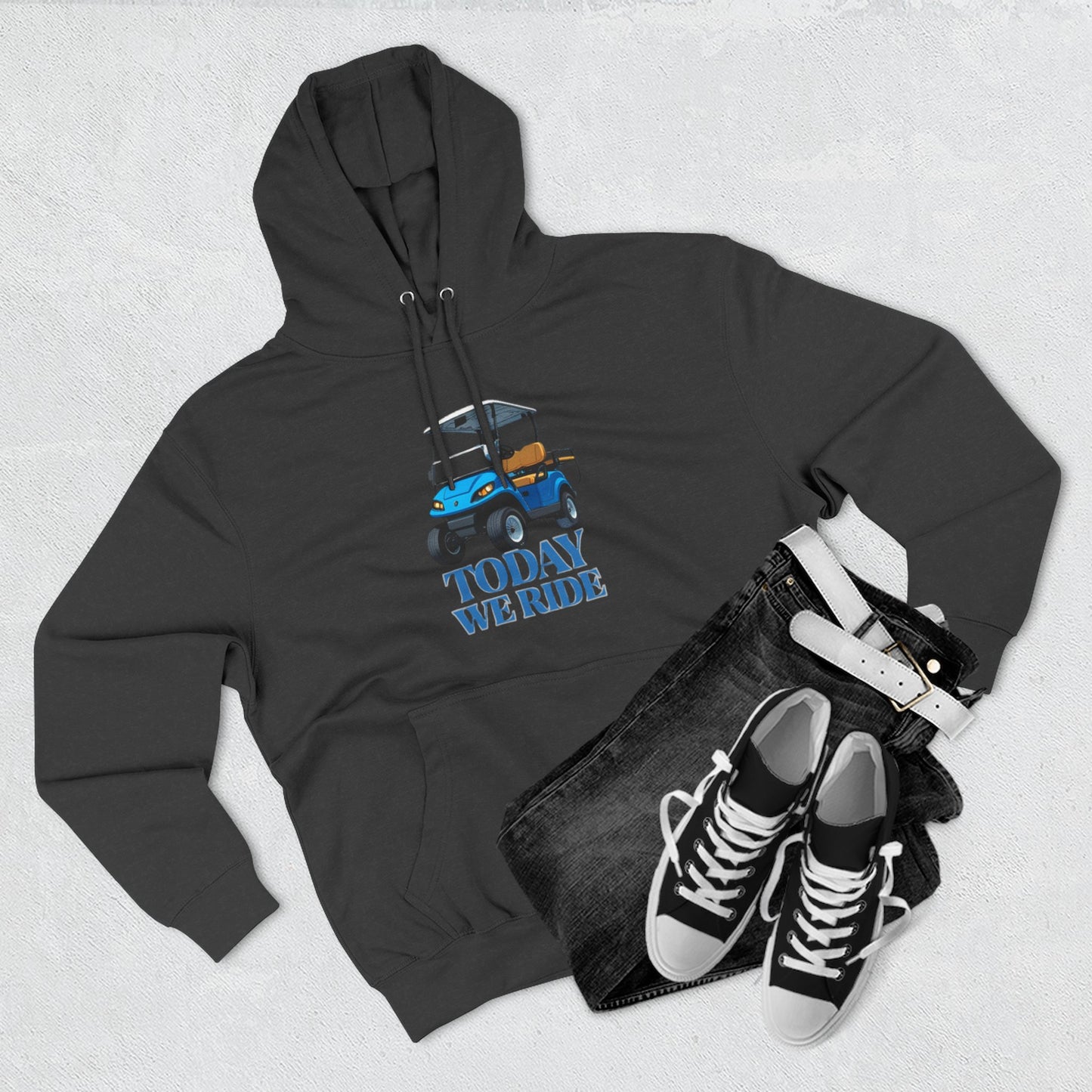 'HAHN' - ROLLIN - THREE PANEL FLEECE HOODIE
