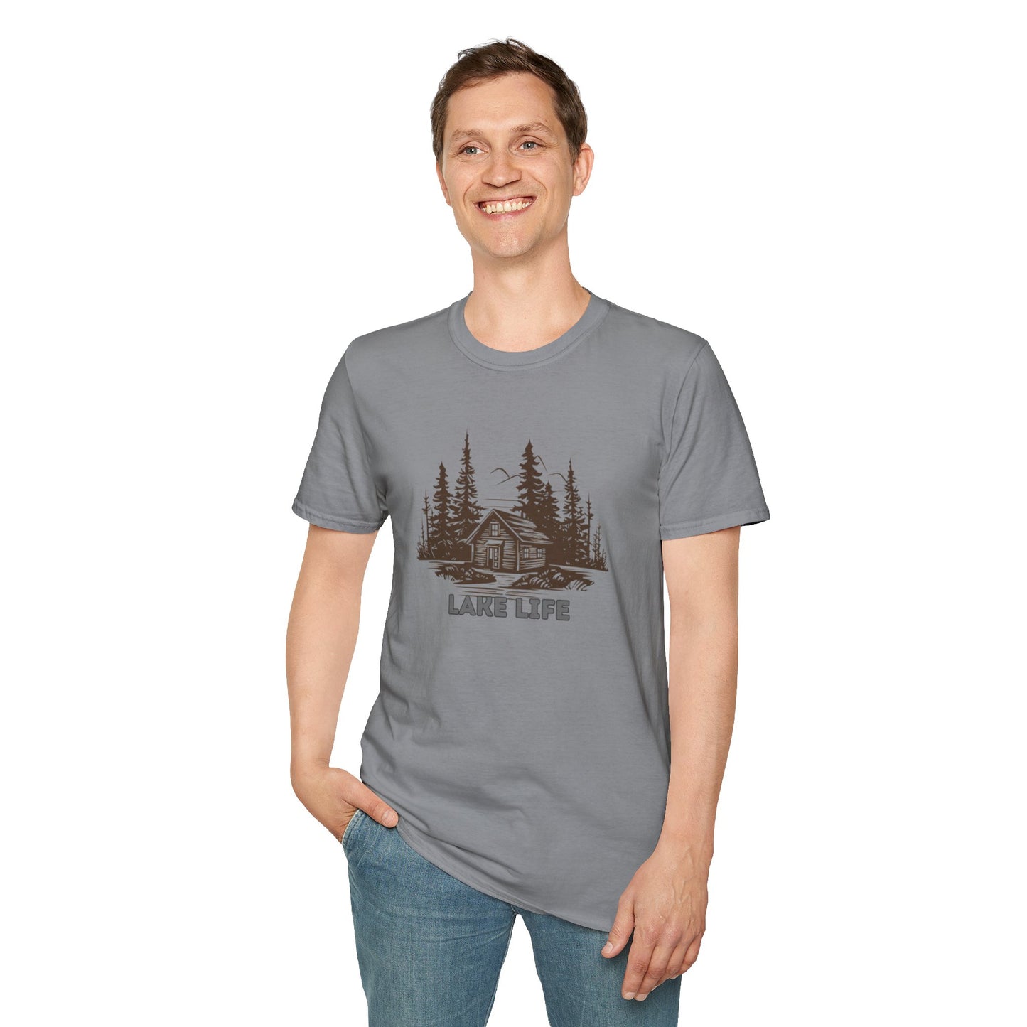 'HAHN' - LAKE LIFE - UNISEX SOFTSTYLE TEE