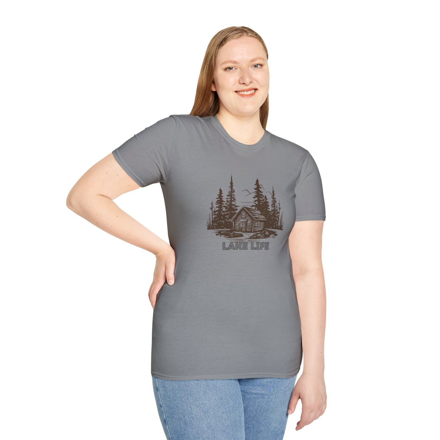 'HAHN' - LAKE LIFE - UNISEX SOFTSTYLE TEE