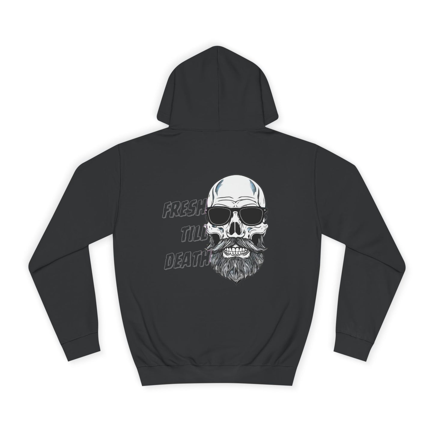 'FRESH TILL DEATH' - Baldy - UNISEX COLLEGE HOODIE
