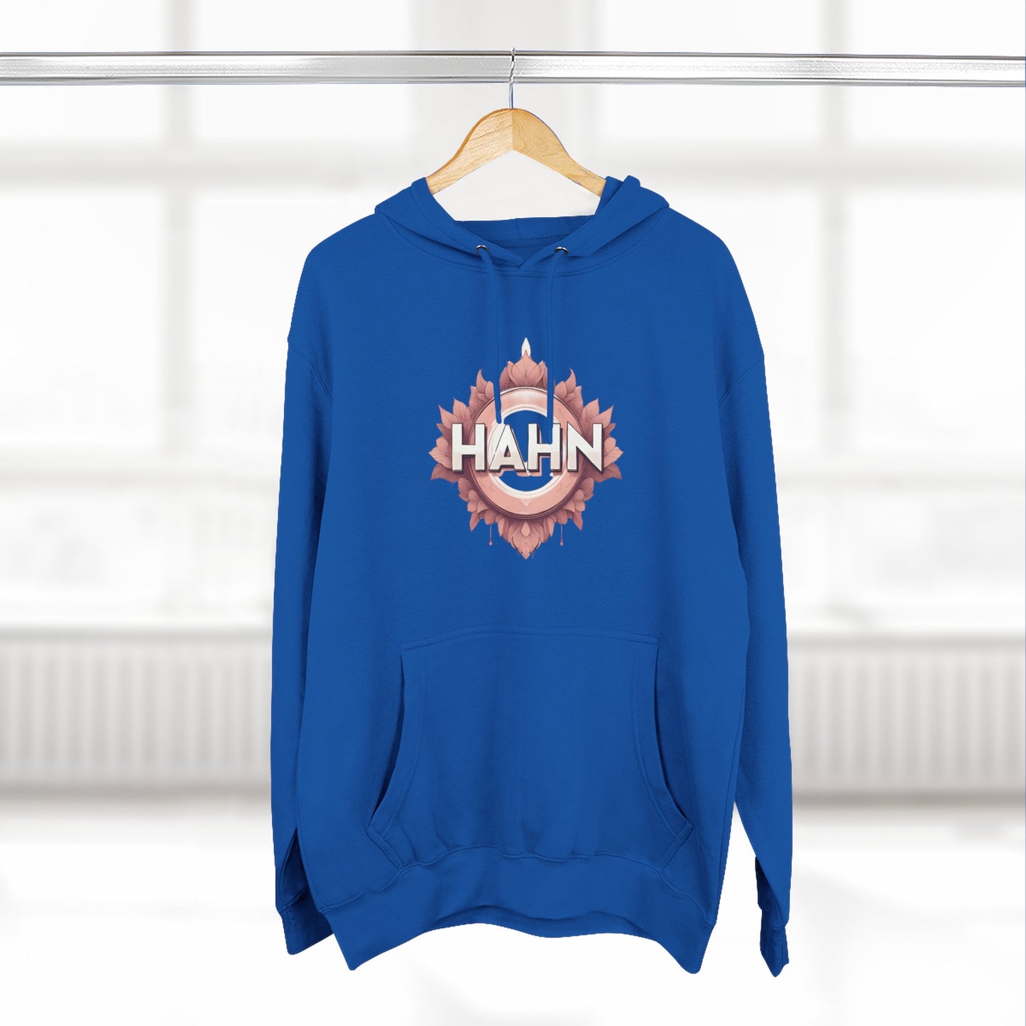 'HAHN' - WOMENS THREE PANEL FLEECE HOODIE