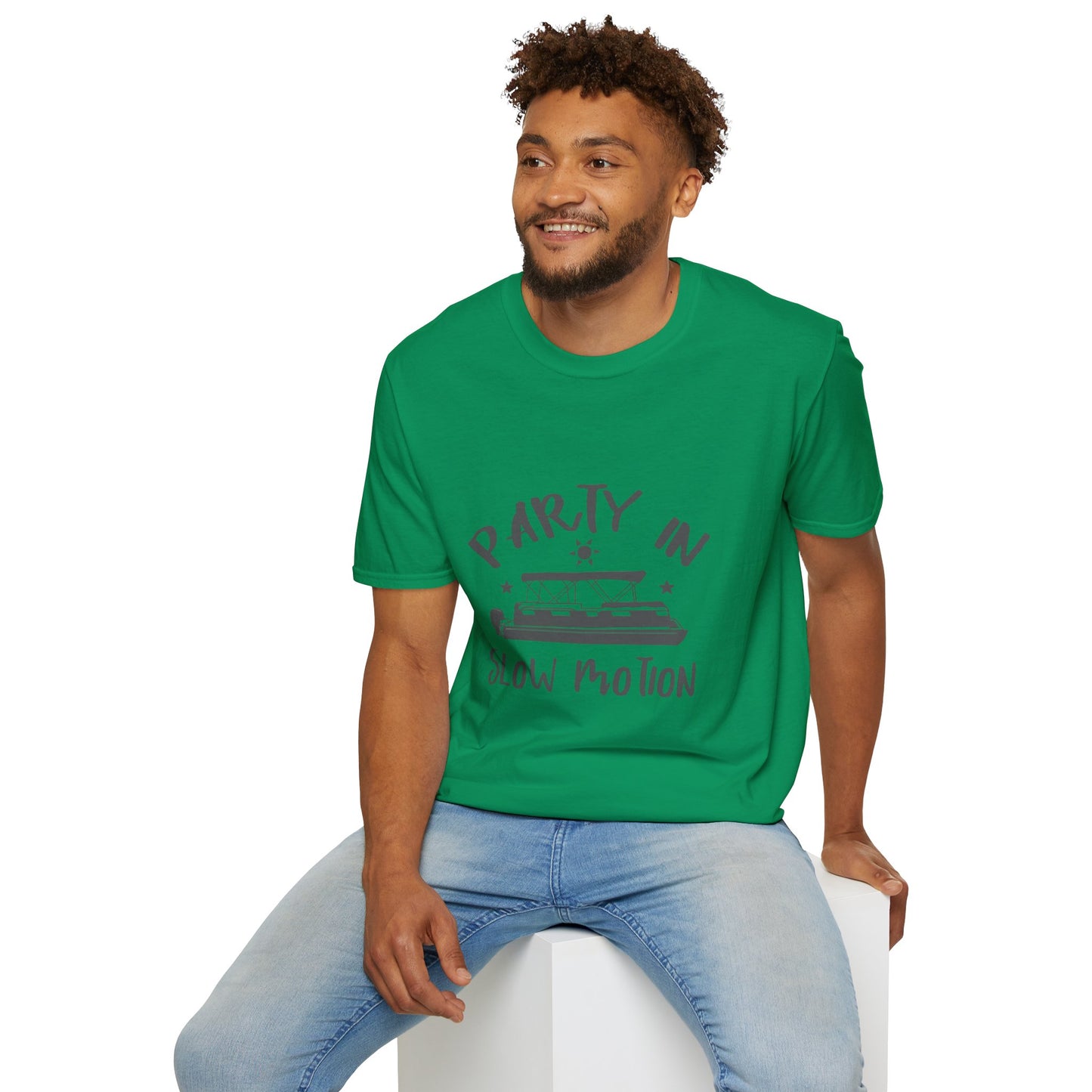 PARTY IN SLOW MOTION - SOFTSTYLE TEE