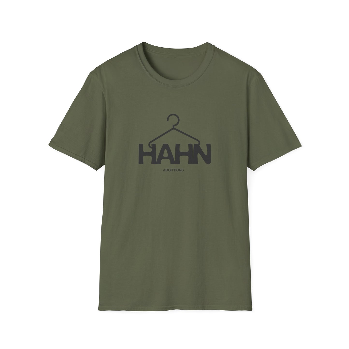 HAHN Abortions Graphic Tee - UNISEX SOFTSTYLE TEE