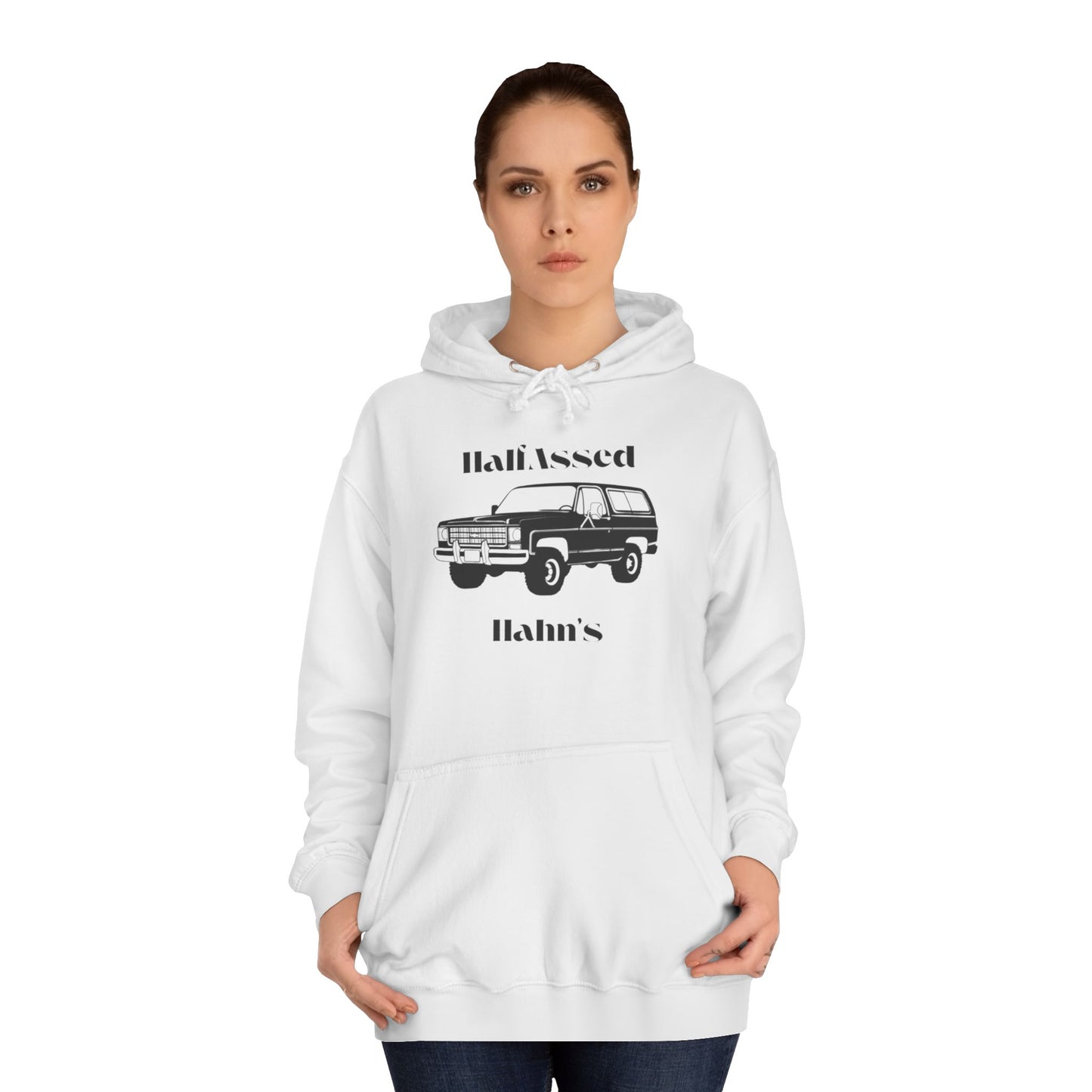 Unisex College Hoodie - Relaxed Vibes